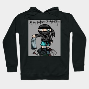 All Your Pants Are Belong To Ninja Hoodie